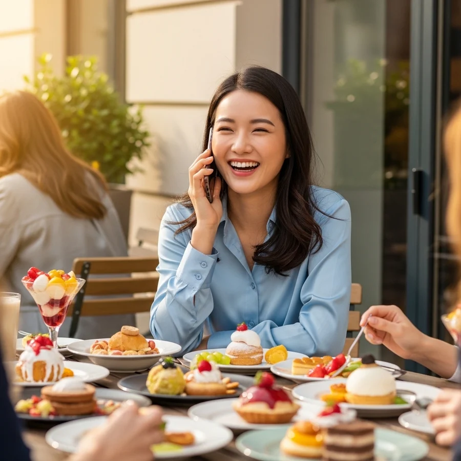 할부 카드깡을 검색하며 카드사 앱의 할부 청구 내역을 확인하는 사람 사진
